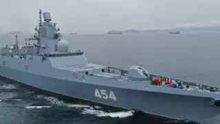 Fragata rusa Almirante Gorshkov llega a Cuba con convoy naval, en una demostración de fuerza
