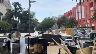 Reportan rapiña de instrumentos en escuela de música ubicada frente al Monumento a la Revolución 