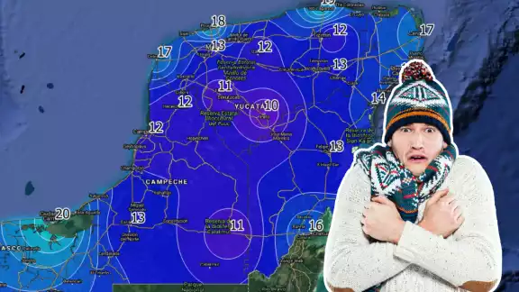 Clima en Campeche 19 de diciembre: Se espera heladez de entre 10 y 15 grados en estos municipios Clima en Campeche 19 de diciembre: Se espera heladez de entre 10 y 15 grados en estos municipios