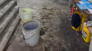 Agua a cuentagotas para 80 familias del barrio de Santa Ana; Una semana sin agua