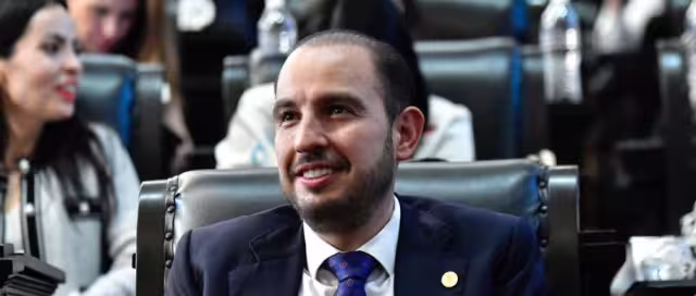 Márko Cortés, senador y líder nacional del Partido Acción Nacional (PAN)