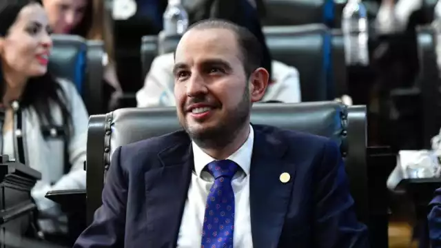 Márko Cortés, senador y líder nacional del Partido Acción Nacional (PAN)