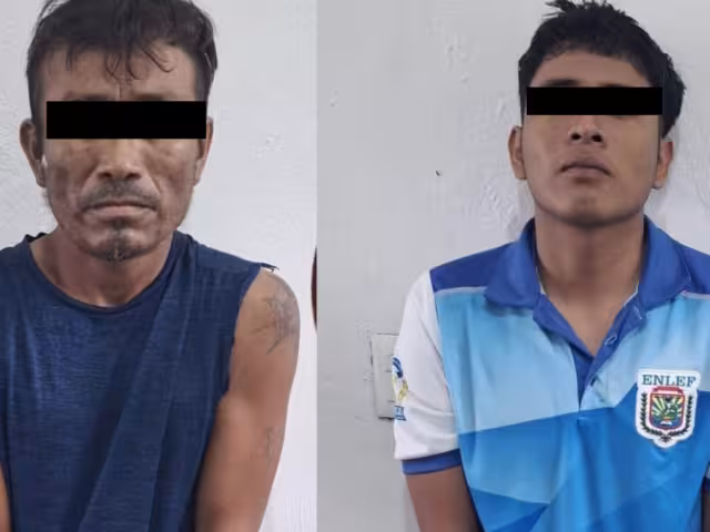 Detienen a dos en Bécal con cristal y hierba; uno llevaba uniforme escolar