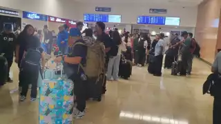 El vuelo desvió su ruta hasta llegar a Mérida