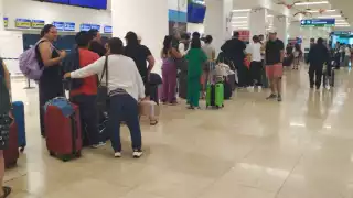 La movilidad de pasajeros se ha mantenido en el aeropuerto de Mérida