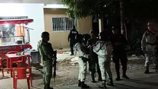 Así lucía la escena del crimen en Cancún