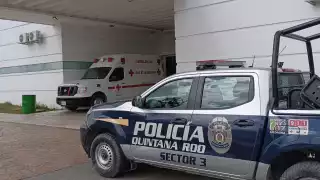 La menor de edad fue trasladada a un hospital para recibir atención médica.