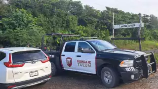 Autoridades revisaron el área sin encontrar rastro de la persona lesionada