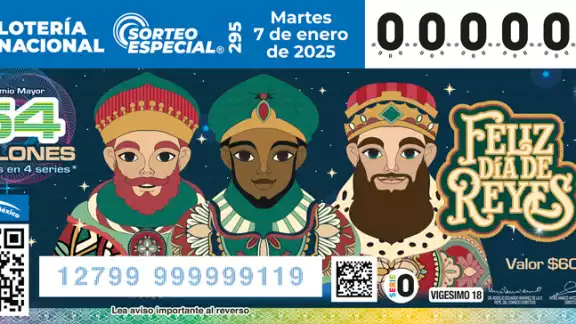 Se viene un sorte más de la Lotería Nacional