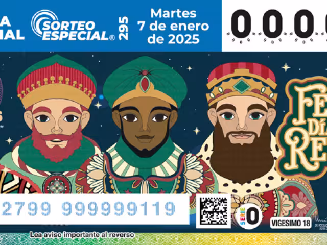 Se viene un sorte más de la Lotería Nacional