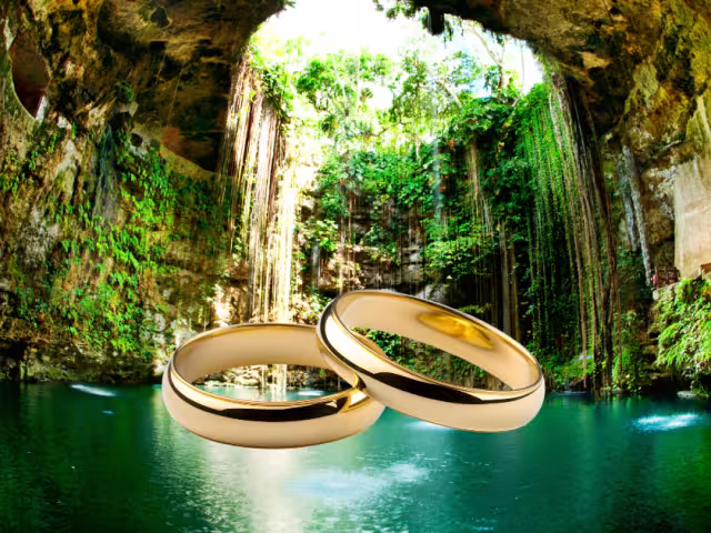 Los mejores cenotes para pedir matrimonio