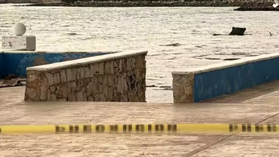Los restos humanos fueron localizados en un muelle de Lerma Los restos humanos fueron localizados en un muelle de Lerma