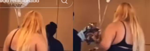 Madre de familia usa polémico vestido en graduación de su hijo