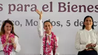Claudia Sheinbaum anuncia los programas sociales de su gobierno durante su gira en Morelos