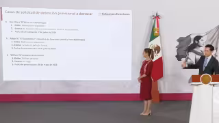 Canciller expone retrasos: EU pide más información en solicitudes de extradición mexicanas
