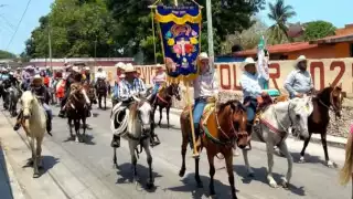 Día del Ganadero en Sabancuy: Así fue el tradicional paseo a caballo con la Santa Cruz 