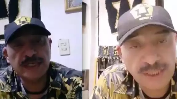 Don Beto, el fan viral de Pumas por sus porras.