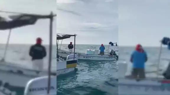 Así fueron captados los pescadores Así fueron captados los pescadores