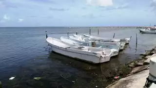 Cierre de puertos por el Frente Frío 24 obliga a pescadores de Sabancuy a solicitar préstamos  