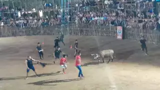 Termina con una fractura en el hombro un jugador de torogol en la Feria de Fátima