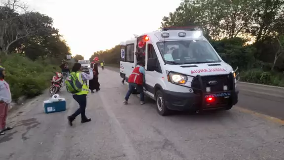 l accidente ocurrió a las 06:30 horas