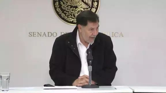 Gerardo Fernández Noroña, presidente de la Mesa Directiva del Senado de la República Gerardo Fernández Noroña, presidente de la Mesa Directiva del Senado de la República