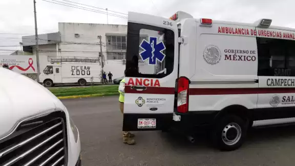 Paramédicos llegaron al lugar Paramédicos llegaron al lugar