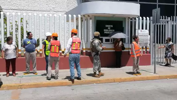 La actividad tiene el propósito también de establecer protocolos contra huracanes