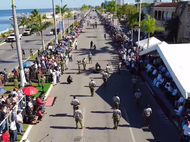 La Secretaría de Gobierno de Campeche anunció el cierre de calles por el desfile cívico militar del CXIV aniversario de la Revolución Mexicana