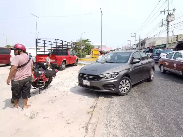 Atropellado en el centro