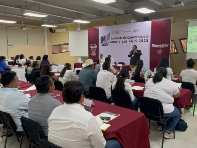 Municipios son capacitados para uso y justificación del FAIS