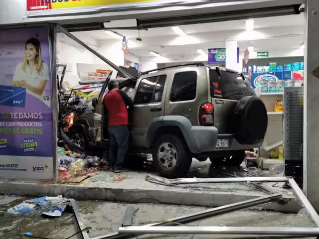 Las unidades fueron llevadas al corralón