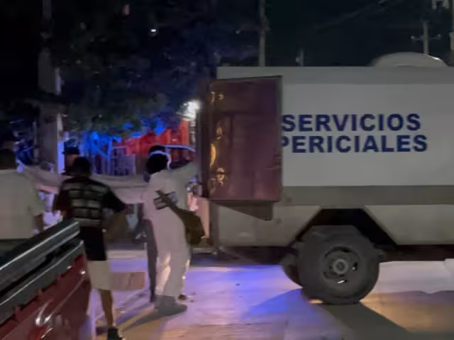 Servicios Periciales levantó el cuerpo del hombre asesinado.