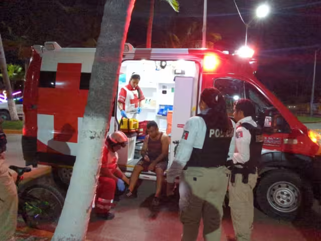 Accidente en Playa Norte genera movilización de cuerpos de emergencia