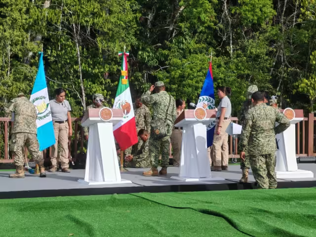 El Hotel Tren Maya Calakmul recibe a delegaciones de México, Belice y Guatemala.