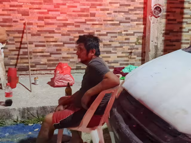 El agresor huyó, y la víctima decidió no presentar cargos.