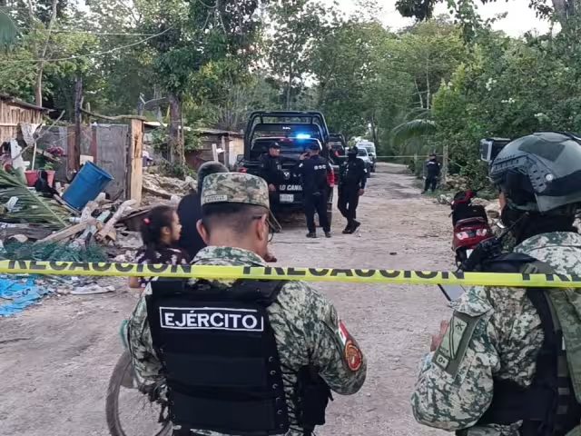 Se realizó una operación militar y policiaca tras la ejecución de un hombre