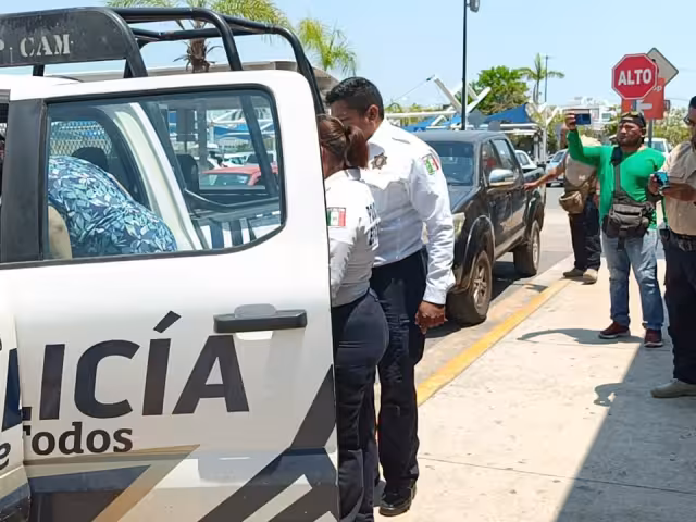 Fue detenida por el guardia
