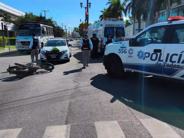 Víctima de accidente con patrulla alcanza acuerdo tras percance en zona centro