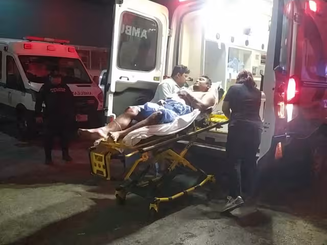 Fue lesionado en San Ángel en Chiquila Quintana Roo