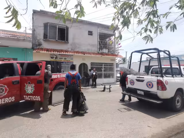 grupo tácticos y protección civil lograron controlar la situación