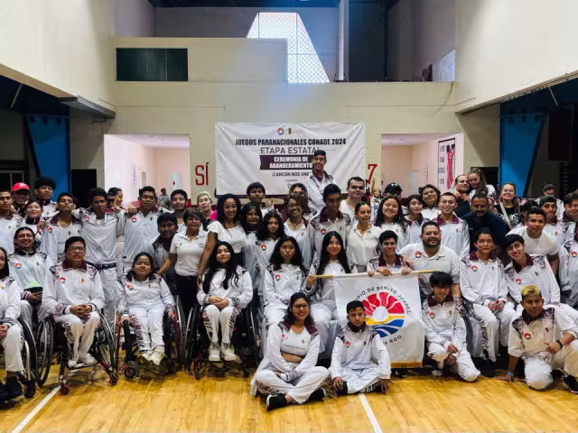 Paratletas de Quintana Roo como símbolo de representación en el Paranacional CONADE 2024
