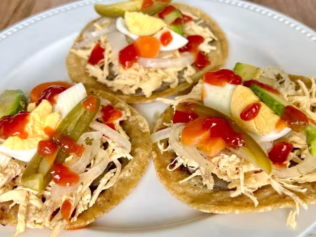 Panuchos una delicia del sureste de México