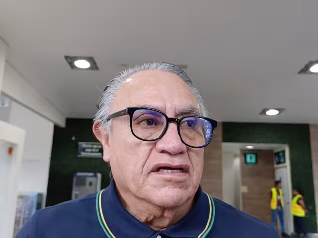 Secretario general del  Sindicato Nacional de Transportistas “Belisario Domínguez”, Janitzio Soto Elguera