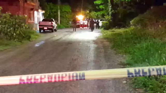 Un grupo de sicarios encapuchados irrumpió en el barrio de San Martín y disparó a "Tórtola"