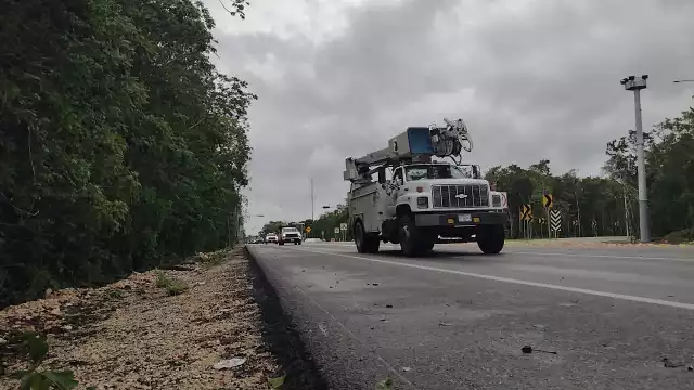 Estas unidades habían llegado a la ciudad de Felipe Carrillo Puerto, procedentes del estado de Oaxaca, dos días antes del impacto del fenómeno natural en costas de Quintana Roo