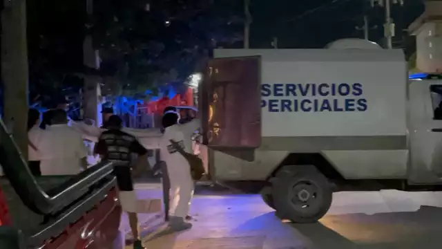Servicios Periciales levantó el cuerpo del hombre asesinado.