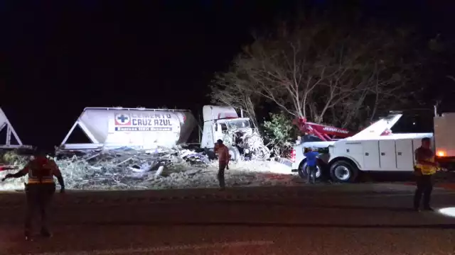 Conductor agotado provoca accidente en la carretera Mérida-Campeche