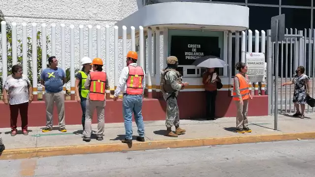 La actividad tiene el propósito también de establecer protocolos contra huracanes