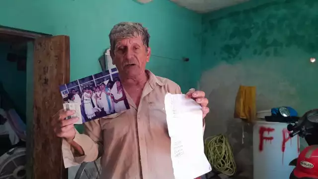 Felipe Jesús Poot Cauich exige que le devuelvan el dinero que pagó.